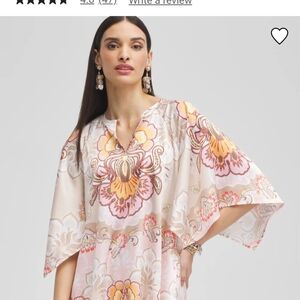 Chico's Floral Flair Blouse